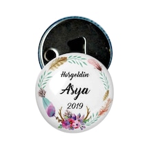 Famous Bebek Şekeri Magnet Bebek Mevlüt Hediyelik Isimli Kapak Açacak  (434856214)