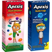 Apexis Multi Vitamin Şurup 150 Ml Balık Yağı 150