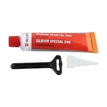 Würth Sıvı Conta Silikon Siyah 250 Dereceye Kadar Dayanıklı 70 Ml