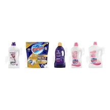Bingo Yüzey Tem. Fresh 2.5 Lt + Pro Tablet 60'lı + Giysi Şampuanı 3 L + Yüzey Tem. Fresh 2.5 Lt + Yüzey Tem. Fresh 2.5 Lt 5'li Set Diğer