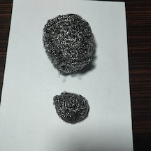2li Set Toptel.endüstriyel Boy Ve Küçük Boy Top Tel,bulaşık Teli.