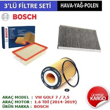 3'lü Set Hava + Yağ + Polen