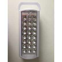 Usb Şarj Çıkışlı 24 Ledli 80 Saat Yanan Led Telefon Şarj Eden Işıldak Beyaz