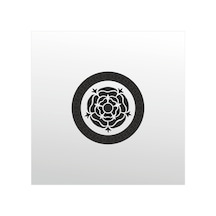 Folyo Sticker Gül Deseni 90 Cm Uzunluk Siyah