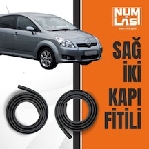 Toyota Verso 2001-2009 Sağ Ön Ve Arka Kapı Fitili-a Kalite-numlas-nm5563