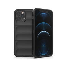 Apple İphone 12 Pro Kılıf Optimum Silikon - Siyah Diğer