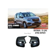 Opel Combo Batman Yarasa Ayna Kapağı Piano Black 2019+