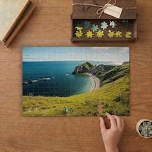 İngiltere Jura Kıyısı Tasarımı 240 Parça Ahşap Puzzle Ahşap Kutuda Mpy60153