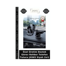 Özel Üretim Destek Görev Rehber Telefon Tutucu Jx065 Siyah 2si1