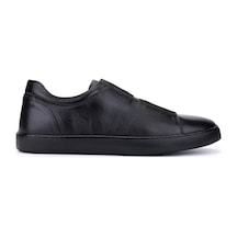 Tamer Tanca Erkek Hakiki Deri Siyah Sneakers & Spor Ayakkabı 1174 07 Erk Ayk Sk25-26 Sıyah Dr Siyah