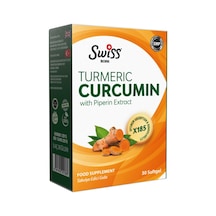 Swiss Bork Curcumin With Piperin 30 Softgel Piperin İle Bioyararlanımı Yükselten Bitkisel Takviye