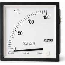 Cewe Cq Analog Panel Ampermetre 20 Ma Dc 96 96 Mm Endüstriyel Ölçüm Cihazı