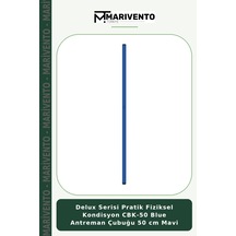 Delux Serisi Pratik Fiziksel Kondisyon Cbk-50 Blue Antreman Çubuğu 50 Cm Mavi