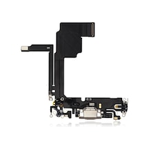 Apple Uyumlu iPhone 15 Pro Şarj Soketli Mikrofon Filmi Flex Belirtilen