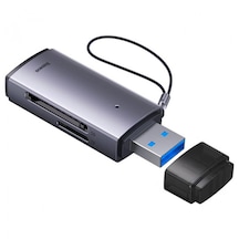 Baseus Lite Series USB-A SD-MicroSD Hafıza Kart Okuyucu Dönüştürü