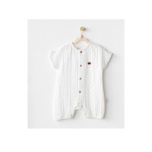Andywawa Erkek Bebek Tulum - Andywawa - Beyaz - 6-9 Ay - Ac24737- Beyaz