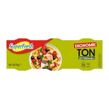 Superfresh Ekonomik Zeytinyağlı Ton Balığı 3 X 75 G - 4 Adet Tarı