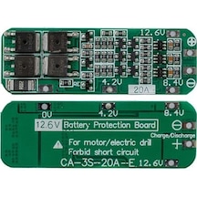 3s 20a Bms Devresi Lityum Batarya Şarj Modülü Bms-24031 5060