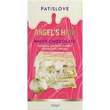 Patislove Antep Fıstığı Kremalı Ve Pişmaniye Dolgulu Beyaz Çikolata, 180g
