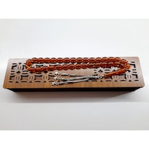 Soma Japon Ateş Kehribar 8 x 11,5 CM Tesbih