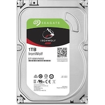 Seagate Ironwolf 3,5" 1tb 64mb St1000vn002, 5900rpm, Server/nas Hdd