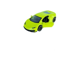 Oyuncak Metal Çek Bırak Süper Sport Araba Yeşil 11 Cm