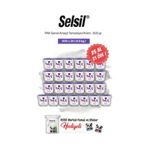 Selsil 25 Al 21 Öde Pak Genel Amaçlı Temizleyici Krem 500 Gr Ve Rosie Pamuk