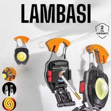 Yeni Nesil Kamp Feneri Çok Fonksiyonlu Fener Anahtarlık Usb Çakmaklı Cam Kırıcı Kemer Kesici Açacak Çok Renkli 63146477