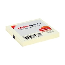 Noki Yapışkanlı Not Kağıdı Memo 100 Yaprak  75x75 Sarı 12007