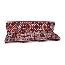 Erbasonline Mtk413-402 Şark Köşesi Bordo Halı Des. Ikili Minder Tk. 180Lik