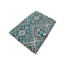 Algelsineve 6 m2 Eşme Desen, Serme, Çok Amaçlı Halı Örtüsü, Pike, Mavi