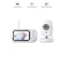 Monitörlü Akıllı Bebek Kamerası Full Hd Smart Ip Telsiz Güvenlik Kamerası ve Monitör 2.4 ghz