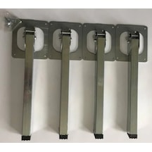 Metal Katlanabilir Sofra Masa Ayağı 65 Cm ( 4 Adet ) + Vidaları