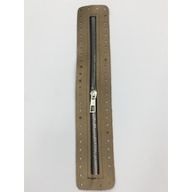 Karantuhafiye Derili Fermuar / Çanta Fermuarı / Kapak Fermuar 30 Cm Gold Gold Çok Renkli