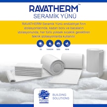 Seramik Yünü Battaniye 14400 X 610 X 13mm - 1 Metre Gönderilir