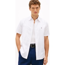 Tommy Hilfiger Erkek Gömlek Mw0mw42450 Beyaz