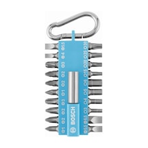 Bosch 21 Vidalama Ucu Seti - Mavi - 2607002822