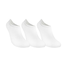 Skadi Mons Bambu Sneaker 3 Pack Unisex Beyaz Çorap 1605030623-100