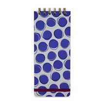 Episode Uzun Spiralli Dotty 100 Yp. Defter - Blue Circles Çok Renkli