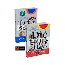 İlköğretim A'dan Z'ye Resimli Türkçe ve İngilizce Sözlük - Görsel Sözlük Seti 2 Kitap - Gülsüm Öztürk - Coral Dağıtım