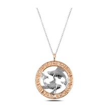 Casera's Gümüş Rose Balık Burcu Kolye Csr2183103 Gümüş