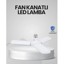 Mey İthalat Enerji Tasarruflu Led Ampül 60 Watt 4 Kollu Beyaz Işık