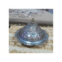 Antika Bakır Sahan Gri