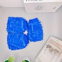 Elmpaly 3 Adet Çift Taraflı Puşet Chenier Oto Yıkama Eldiveni, Ev Ve Araç Temizlik Seti