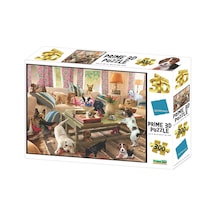 Prime 3d Giordano Köpekler Oturma Odasında Puzzle 300 Parça 12235