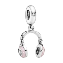 Nur Silver Kulaklık Gümüş Charm Nur-bl00147