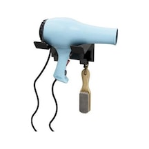 Flybuy Zımbasız Sj Siyah Saç Rafı, Paslanmaz Makinesi Lichen Kurutma Çelik Bosphorusboutique Banyo Zo Siyah