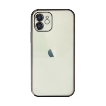 Apple iPhone Uyumlu 12 Kılıf Razer Lensli Silikon - Siyah Ym230036