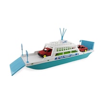 Feribot Araç Taşııyan Gemi 45 Cm - Turkuaz Lisinya