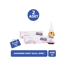 Nasorinse Sprey 50 Ml 2 Adet